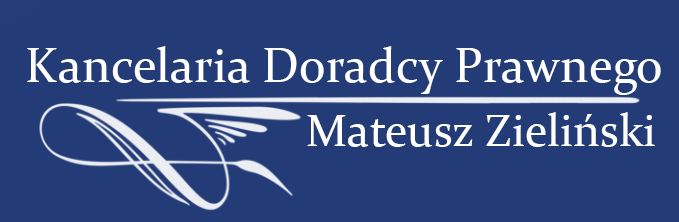 Logo Kancelaria Doradcy Prawnego Mateusz Zieliński